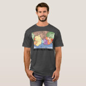 Welches Plättchen sind Sie auf der Plattentektonik T-Shirt (Vorne ganz)