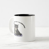 Welches Teil Meow Zweifarbige Tasse (Vorderseite Links)