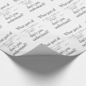 Welches Teils…? Geschenkpapier (Ecke)