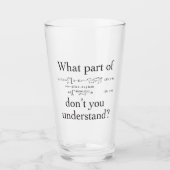 Welches Teils…? Glas (Vorderseite)