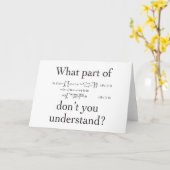 Welches Teils… Karte (Gelbe Blume)