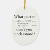 Welches Teils… Keramik Ornament (Vorne)