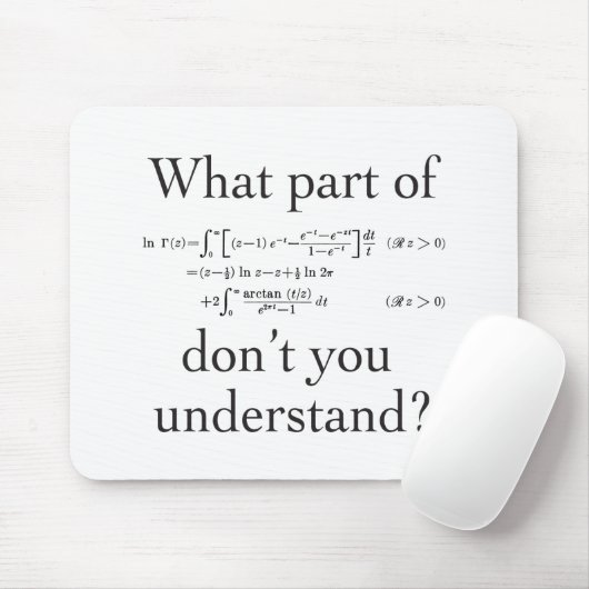 Welches Teils… Mousepad (Mit Mouse)