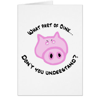 Welches Teils Oink…