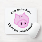 Welches Teils Oink… Mousepad (Mit Mouse)