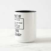 Welches Teils (strickend) nicht Sie verstehen Tasse (Zentrum)