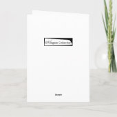 Welches Teils weggehen Sie Karte (Rückseite)