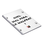 WELCHES ÜBEL WIRD DEN GAUNER MACHEN? - Wortspiele Notizblock (Rechte Seite)