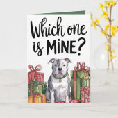 Welches von mir ist | Weihnachtskarte (12x18) Karte (Gelbe Blume)