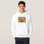 Welcom-Schild auf Spanisch, Mexiko Hoodie (Vorne ganz)