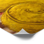 Welcom-Unterschrift auf Spanisch, Mexiko Poster (Ecke)