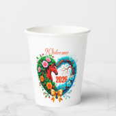 Welcome 2026 pappbecher (Vorderseite)