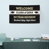 Welcome 20 yr Class Reunion Banner (Messeveranstaltung)