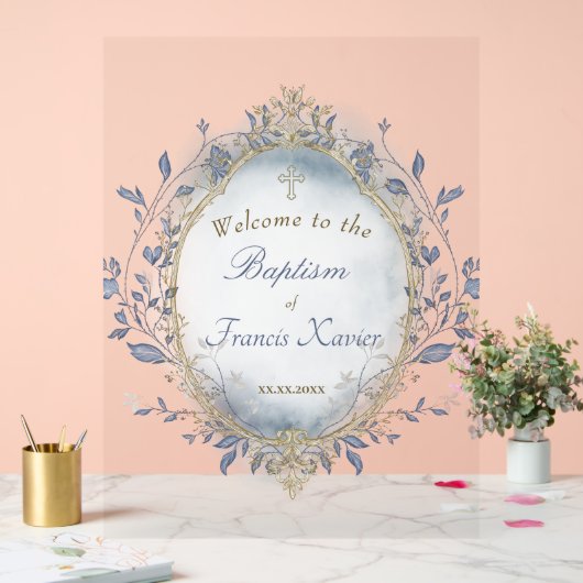welcome Acrylic Sign Acrylschild (Hochzeit)