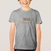Welcome Autumn Tri-Blend Shirt (Vorderseite)