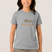 Welcome Autumn Tri-Blend Shirt (Vorderseite)