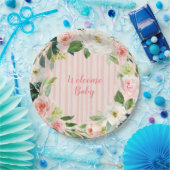Welcome Baby 9" Dinner Teller - Babydusche (Party)