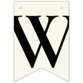 "Welcome Baby" BABY SHOWER Wimpelkette (Zweite Fahne)