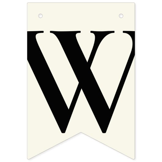 "Welcome Baby" BABY SHOWER Wimpelkette (Zweite Fahne)