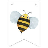 Welcome Baby Bee Baby Shower Banner (Zweite Fahne)
