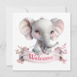 Welcome Baby Card