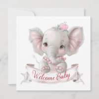 Welcome Baby Card