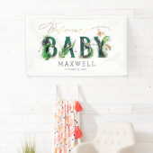 Welcome Baby Dusche Banner (Insitu)