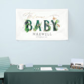 Welcome Baby Dusche Banner (Messeveranstaltung)