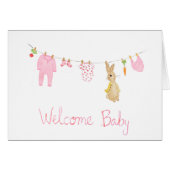 welcome baby girl BETTER (Vorderseite (Horizontal))