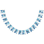 Welcome Baby Narwhal Duschbanner Wimpelkette (Alle)