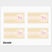 Welcome Baby Pink Girl Sticker (Blatt)