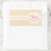 Welcome Baby Pink Girl Sticker (Tasche)