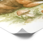 Welcome Baby Shower Baby Animes Poster (Ecke)