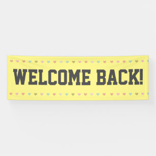 Welcome Back - Banner