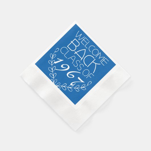 Welcome Back Class Serviette (Ecke)