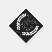 Welcome Back Class Serviette (Ecke)