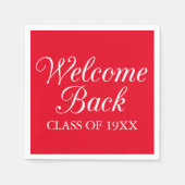 Welcome Back Class Serviette (Vorderseite)