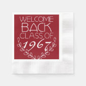 Welcome Back Class Serviette (Vorderseite)
