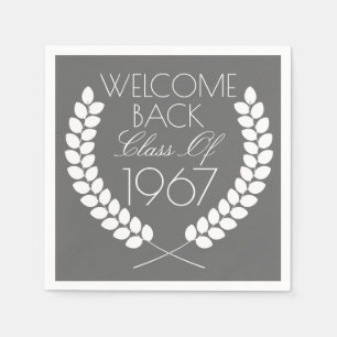Welcome Back Class Serviette