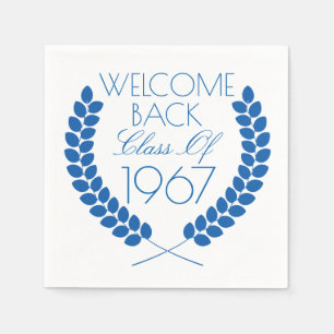 Welcome Back Class Serviette