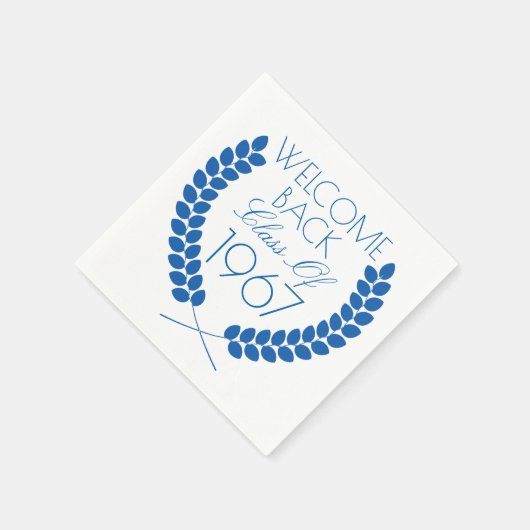Welcome Back Class Serviette (Ecke)