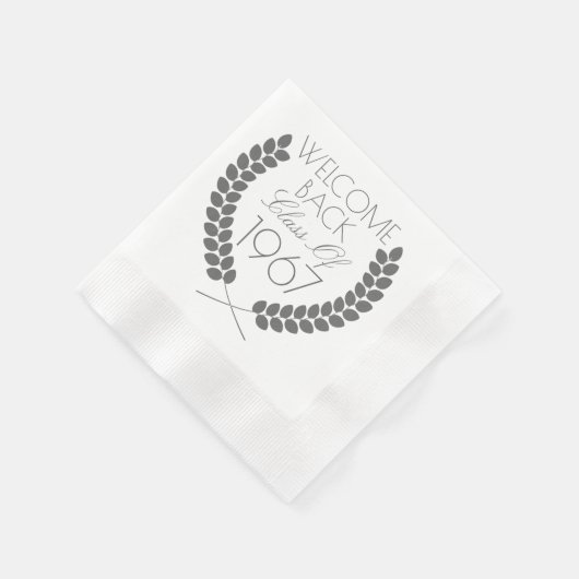 Welcome Back Class Serviette (Ecke)