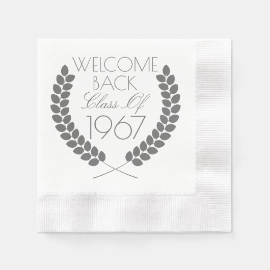 Welcome Back Class Serviette (Vorderseite)