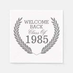 Welcome Back Class Serviette