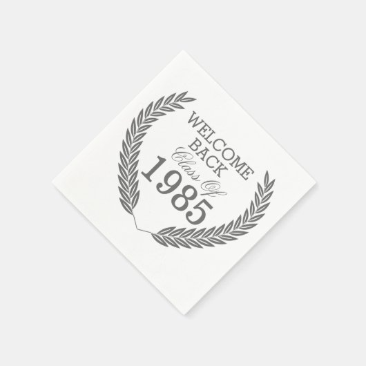 Welcome Back Class Serviette (Ecke)