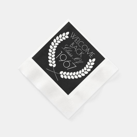 Welcome Back Class Serviette (Ecke)