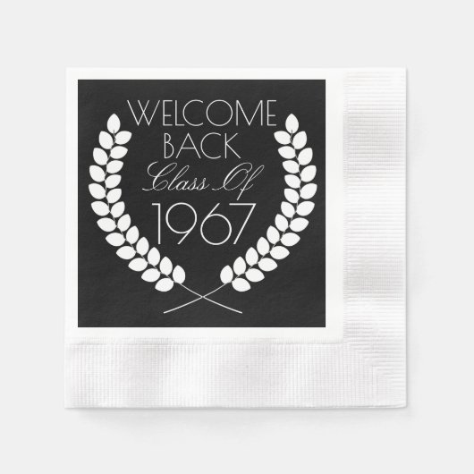 Welcome Back Class Serviette (Vorderseite)