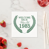 Welcome Back Class Serviette (Beispiel)