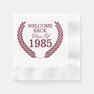 Welcome Back Class Serviette