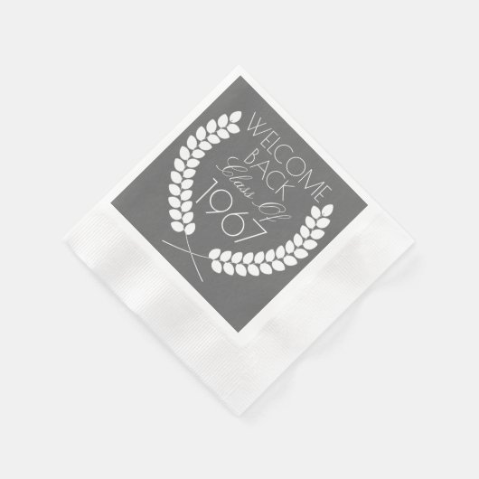 Welcome Back Class Serviette (Ecke)